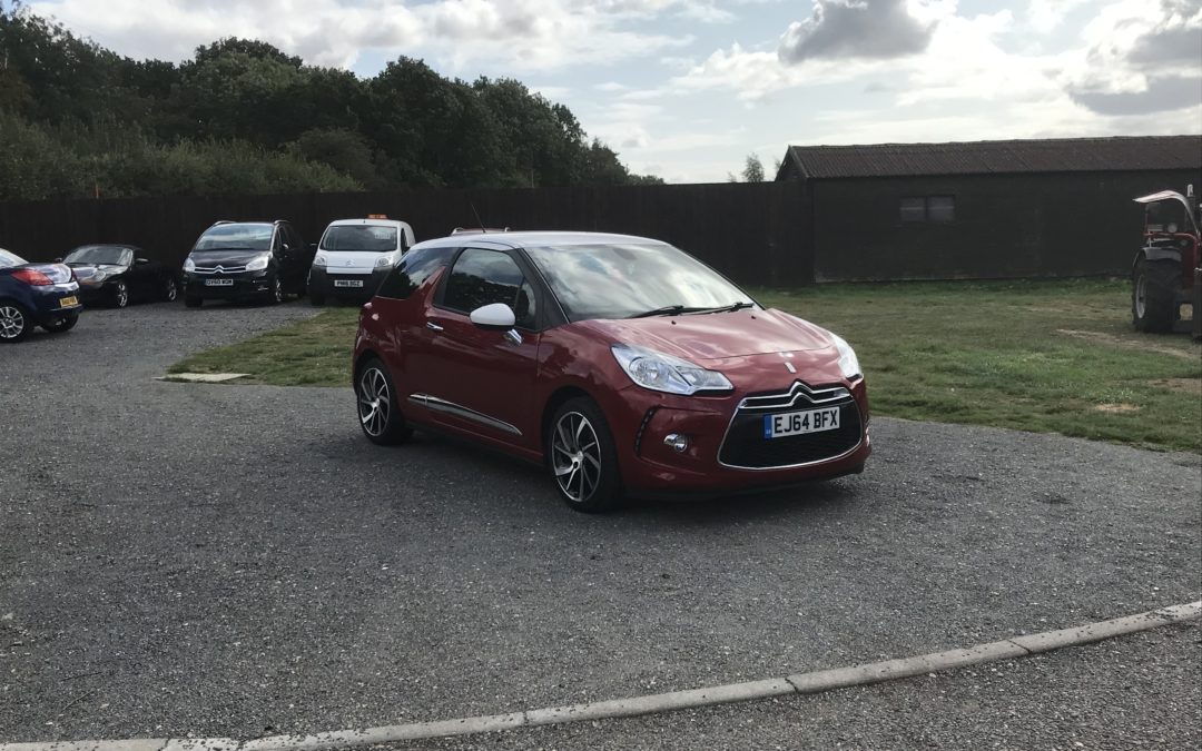 Citroen DS3 1.6 HDI DStyle (64 Reg) – Sold